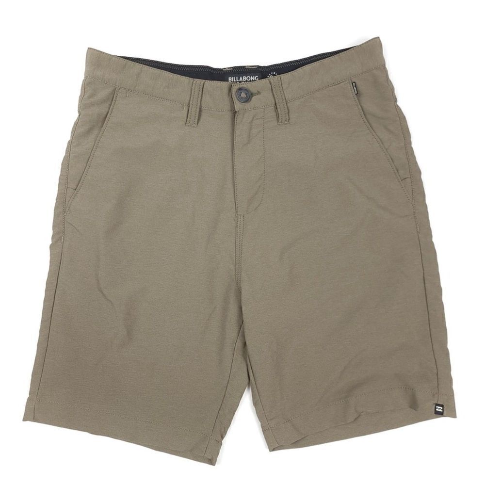 BILLABONG Surftrek Wicking Quick Dry Hybrid Short in Stretch Taupe Brown Mens 29